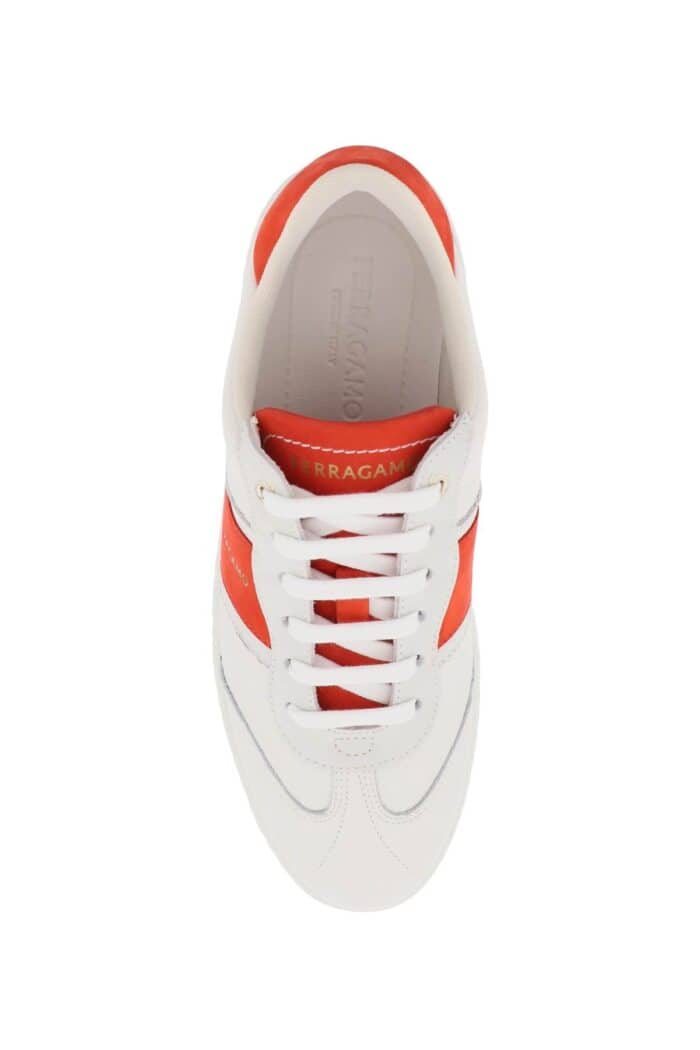 Salvatore Ferragamo Leather Sneakers