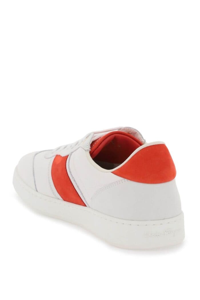 Salvatore Ferragamo Leather Sneakers