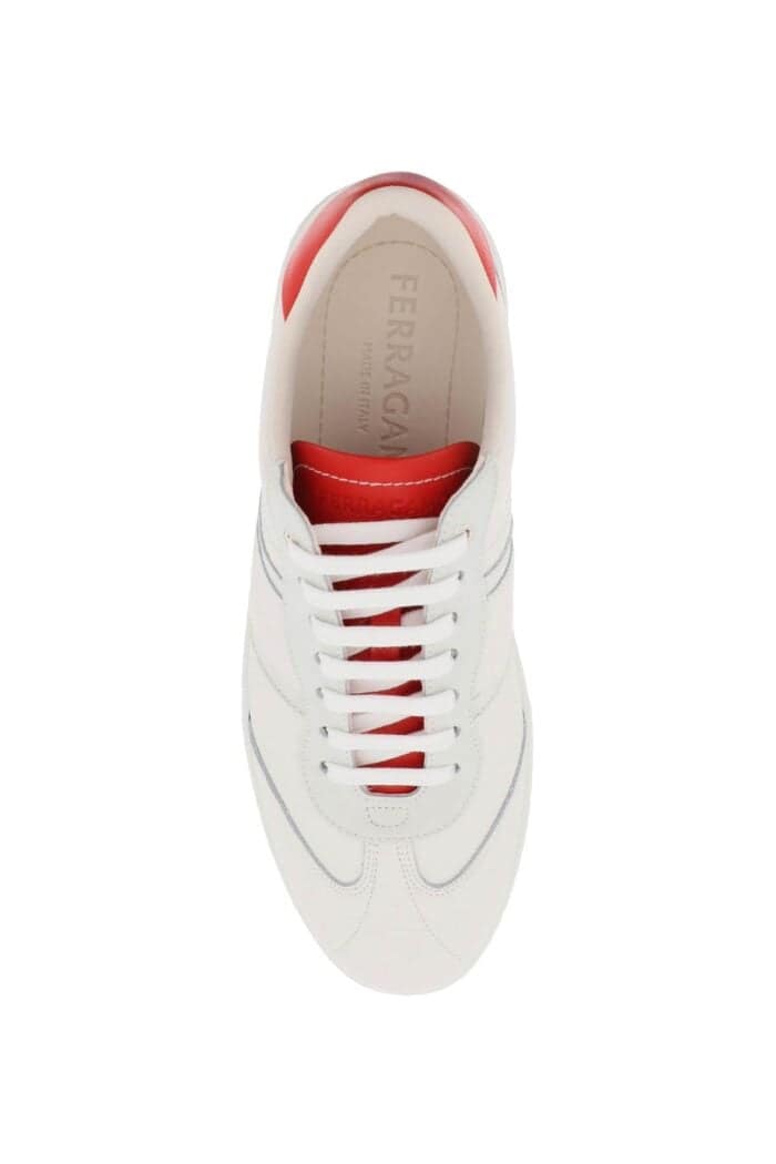 Salvatore Ferragamo Leather Sneakers