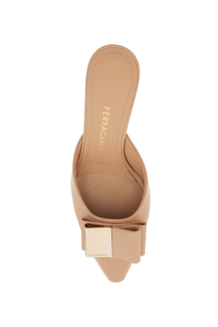 Salvatore Ferragamo Mules With Double Bow