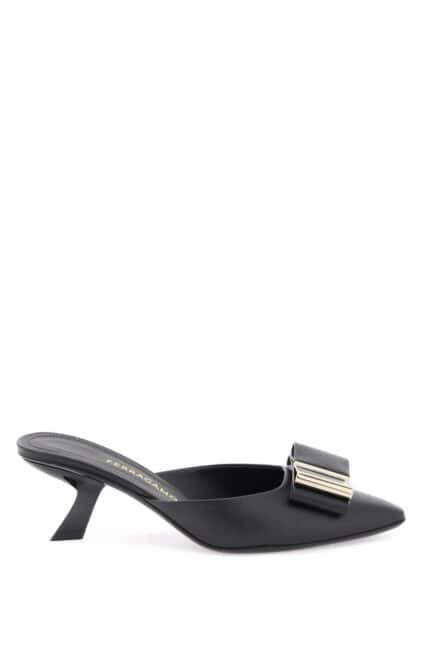 Salvatore Ferragamo Mules With Double Bow