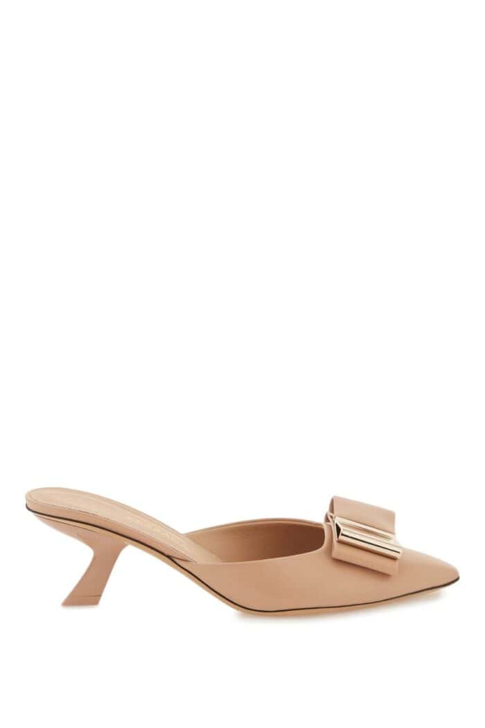 Salvatore Ferragamo Mules With Double Bow