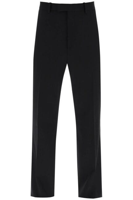 Salvatore Ferragamo Panama Wool Trousers