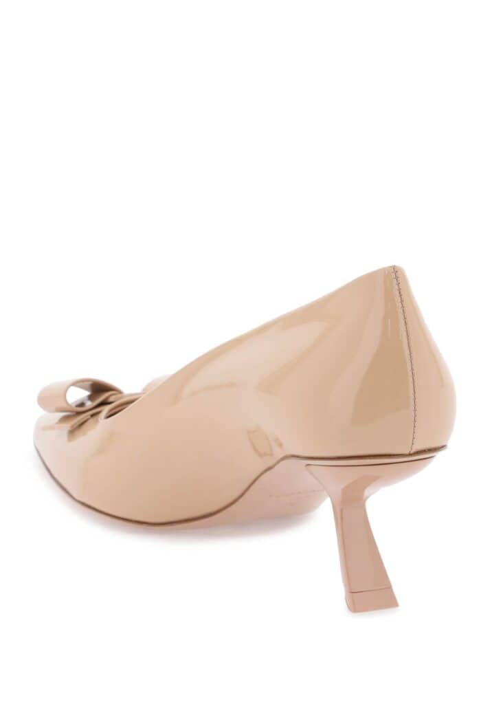 Salvatore Ferragamo Patent Vara Bow Pumps