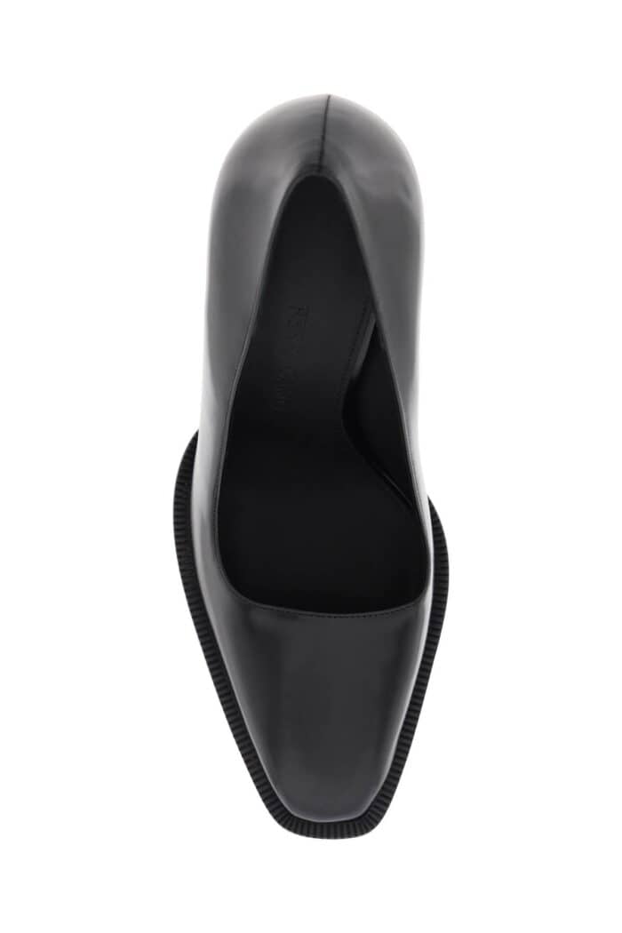 Salvatore Ferragamo Pumps With Shaped Heel