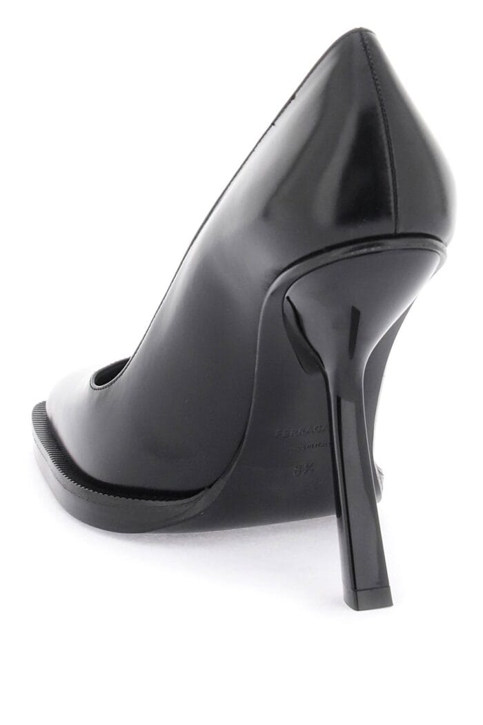 Salvatore Ferragamo Pumps With Shaped Heel