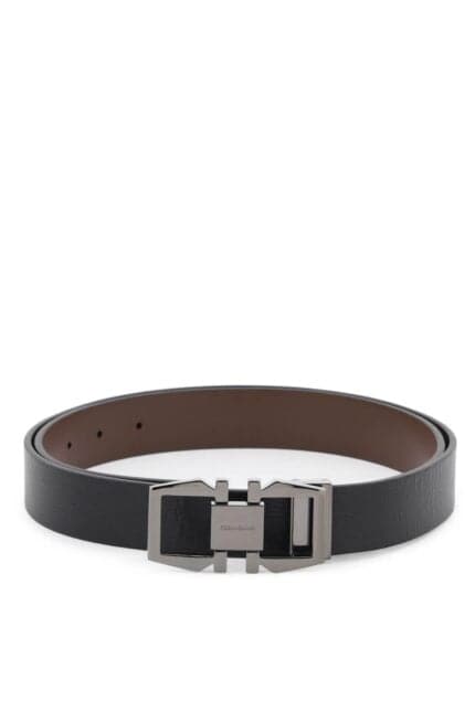 Salvatore Ferragamo Reversible Gancini Buckle Belt