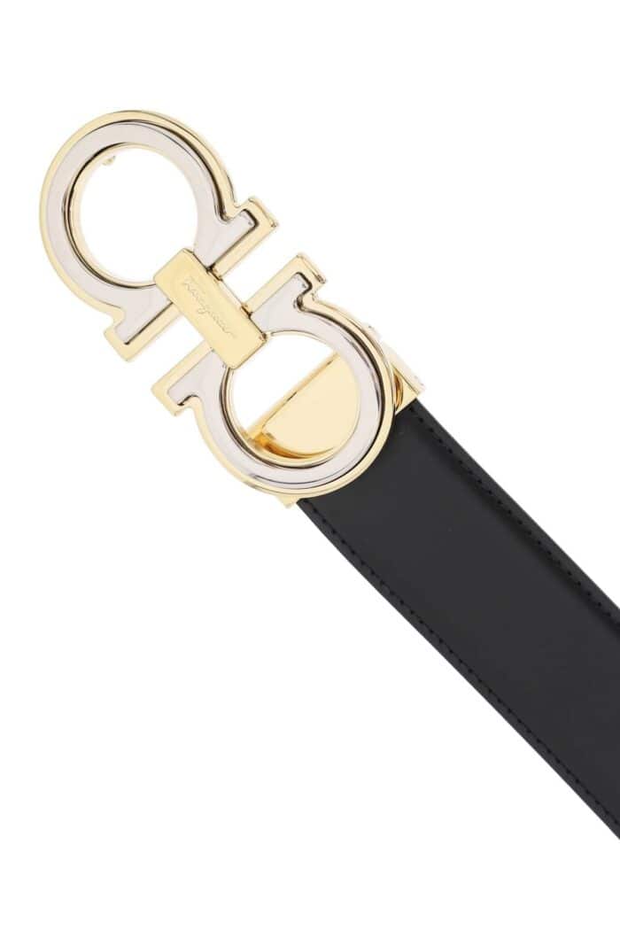 Salvatore Ferragamo Reversible Gancini Buckle Belt