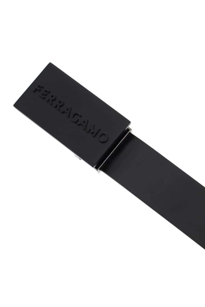 Salvatore Ferragamo Reversible Plate Buckle Belt