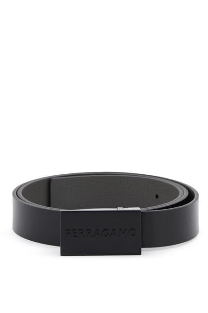 Salvatore Ferragamo Reversible Plate Buckle Belt