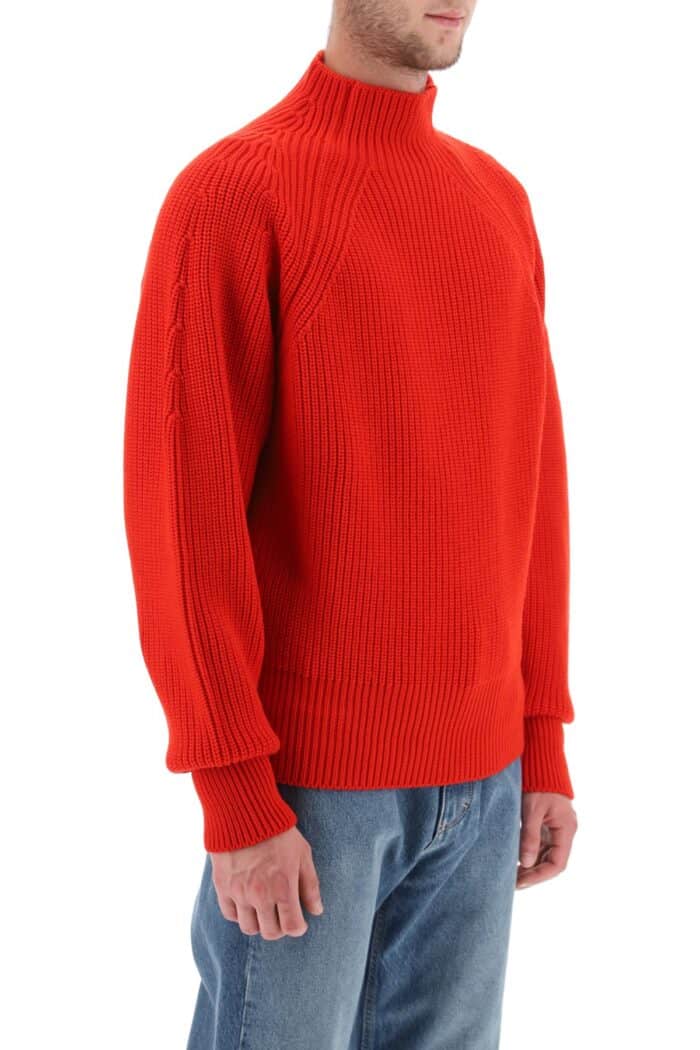 Salvatore Ferragamo Ribbed Wool Sweater