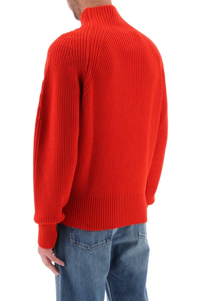 Salvatore Ferragamo Ribbed Wool Sweater