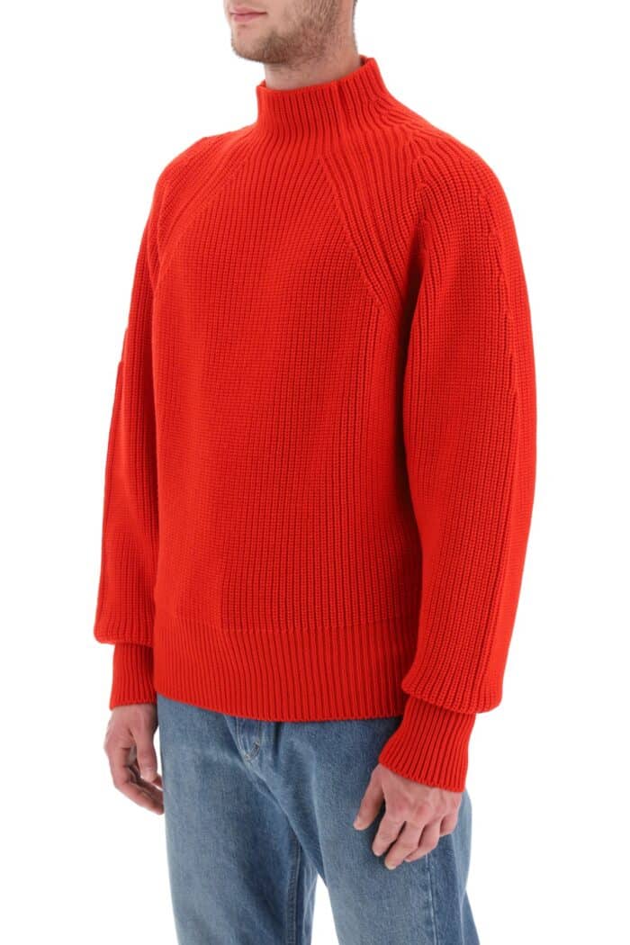 Salvatore Ferragamo Ribbed Wool Sweater