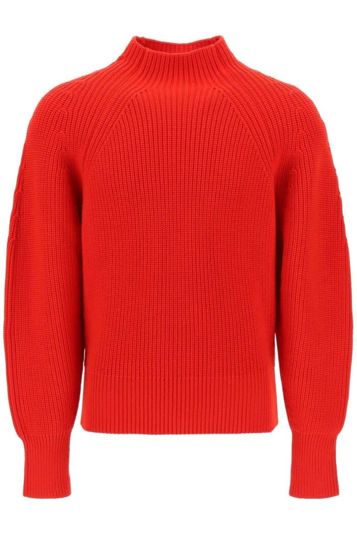 Salvatore Ferragamo Ribbed Wool Sweater