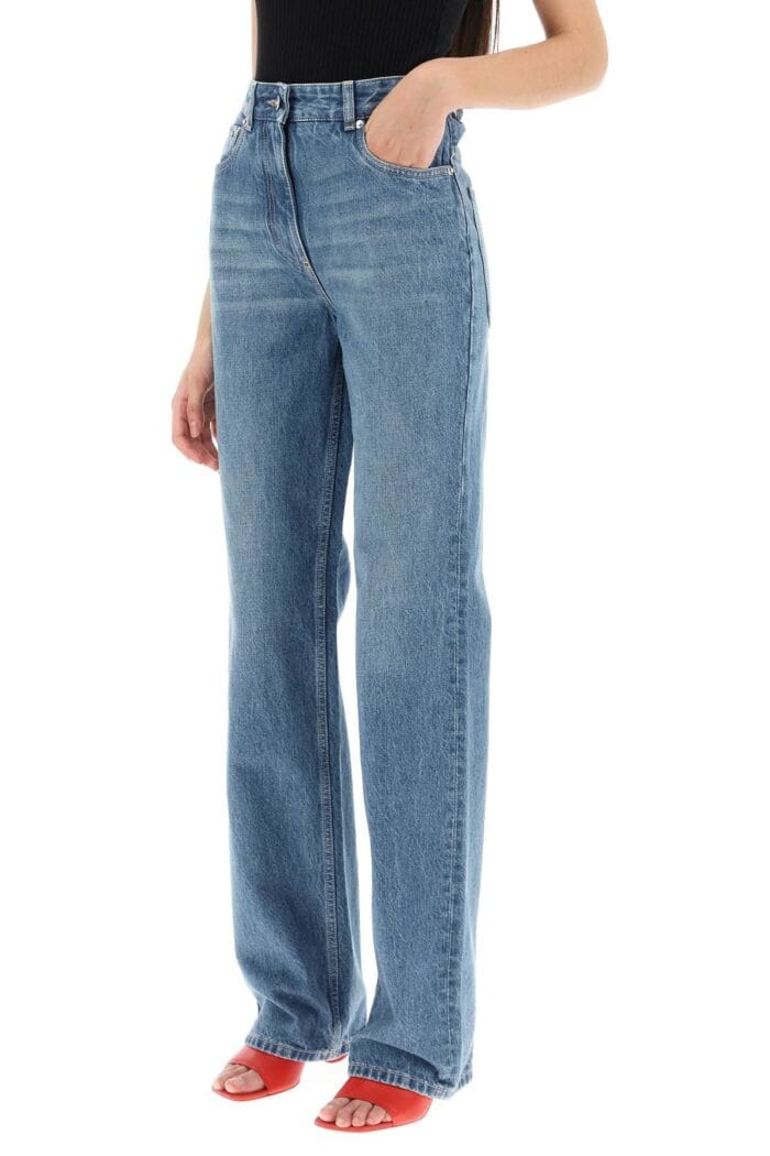 Salvatore Ferragamo Straight Leg Jeans