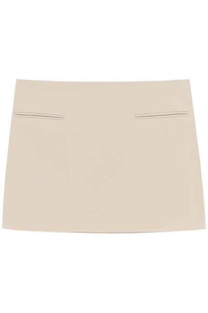 Salvatore Ferragamo Wool Mini-skirt