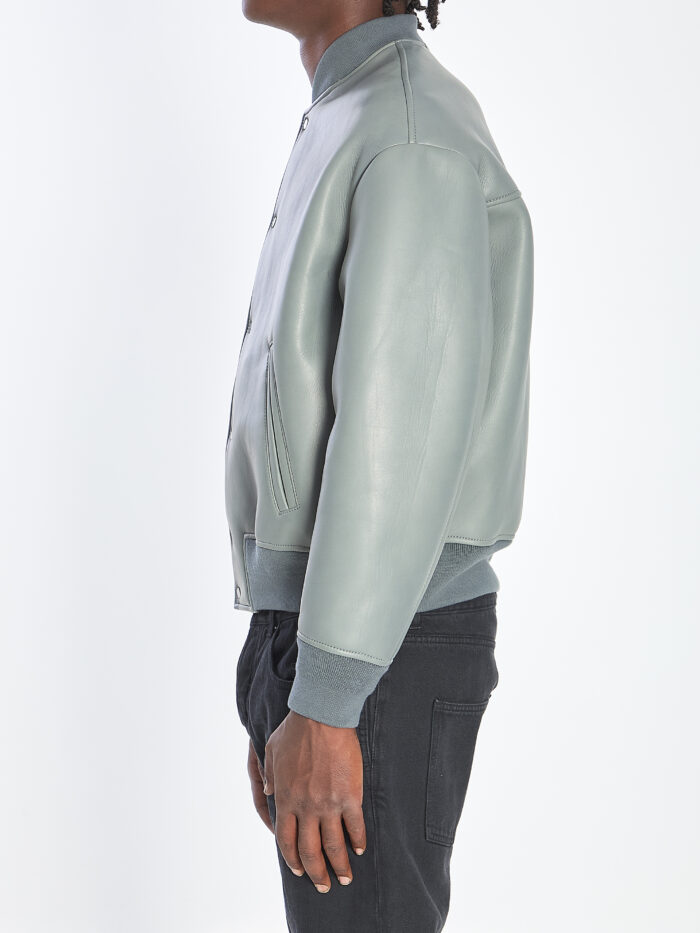 Salvatore Santoro Bomber jacket in plongé nappa leather