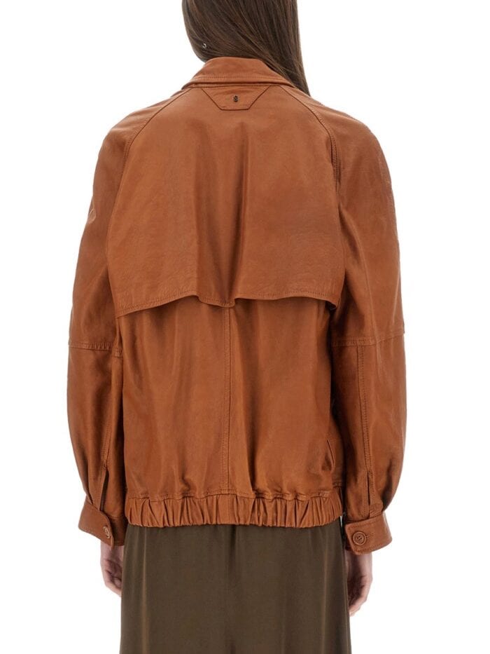 SALVATORE SANTORO LEATHER JACKET