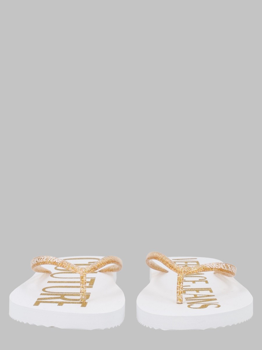 Versace Jeans Couture SANDALO INFRADITO CON LOGO