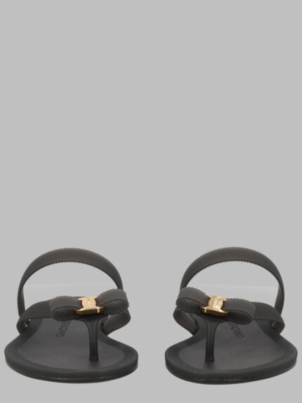 Ferragamo Sandalo "Vara" Con Fiocco