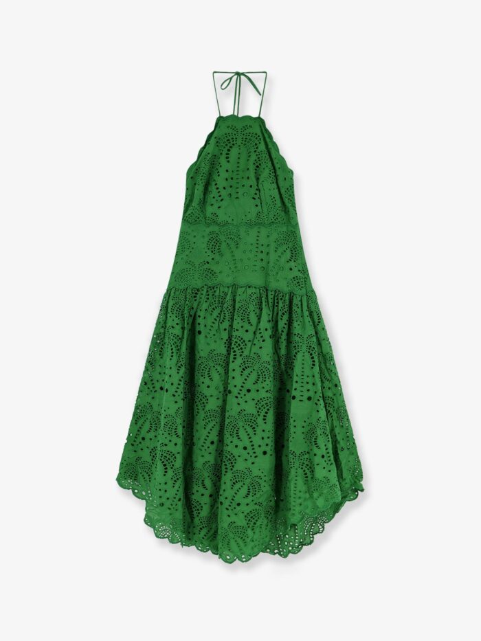 farm rio sangallo lace midi dress Farm Rio Sangallo Lace Midi Dress