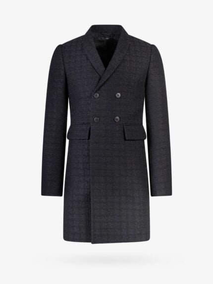 SAPIO Wool Blend Tweed Coat