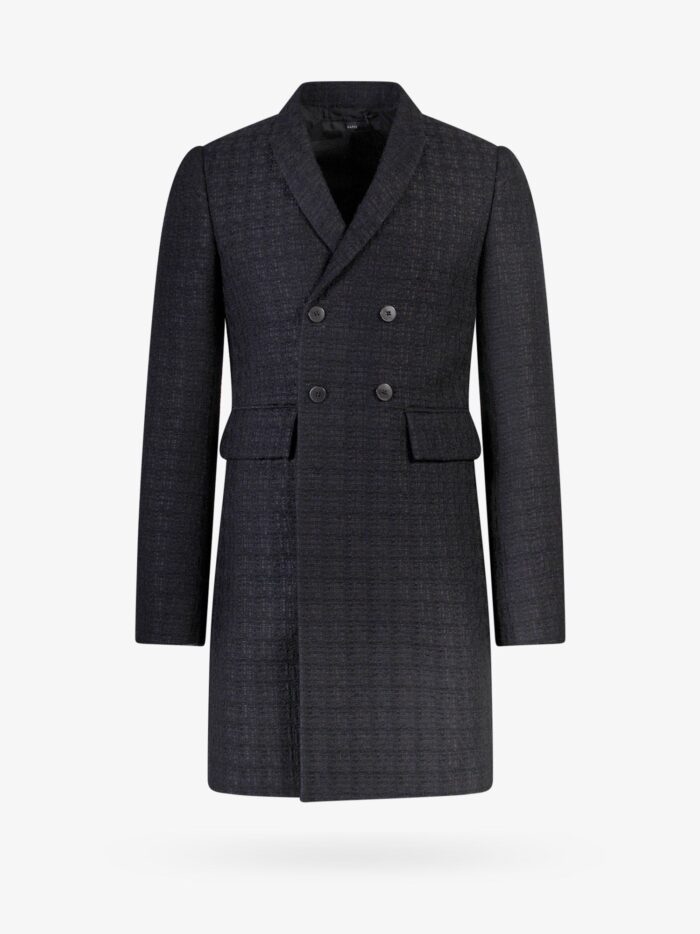 SAPIO Wool Blend Tweed Coat
