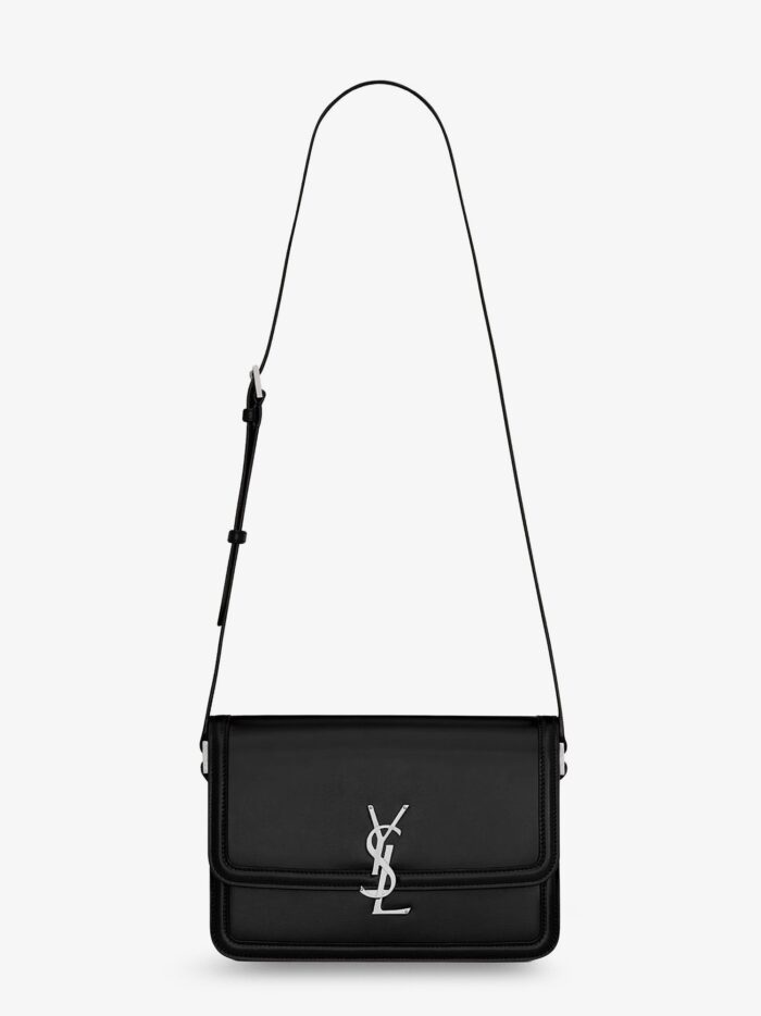 saint laurent satchel solferino medium leather crossbody bag Saint Laurent Satchel Solferino Medium Leather Crossbody Bag