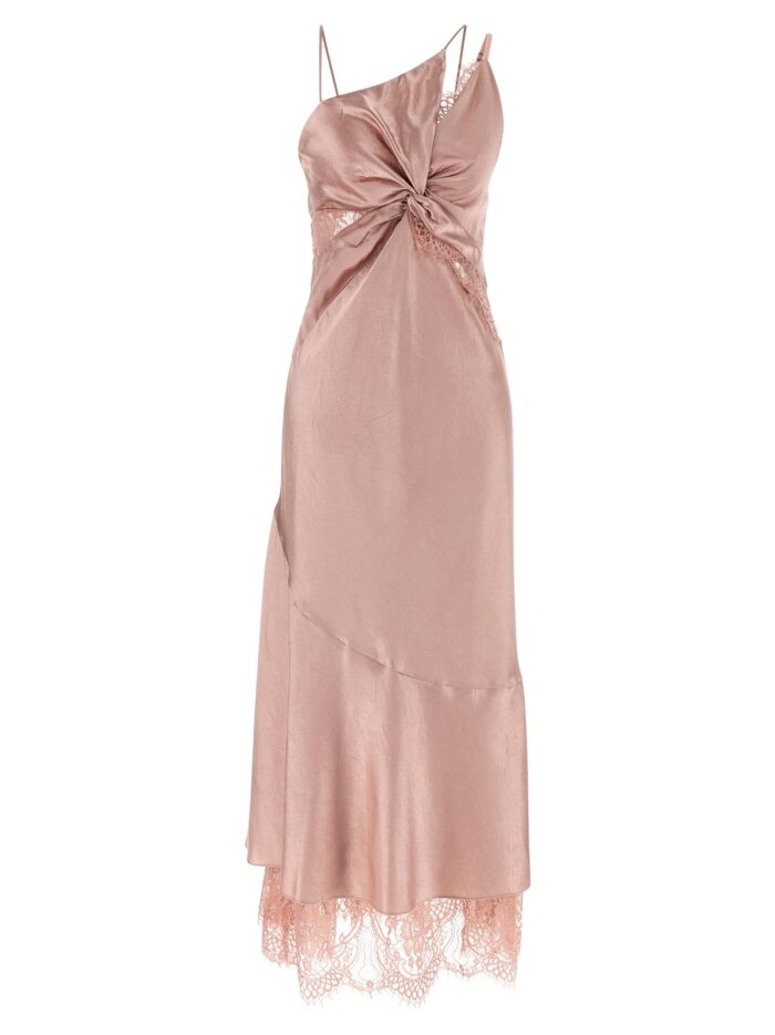 pinko satin and lace dress Pinko Satin And Lace Dress