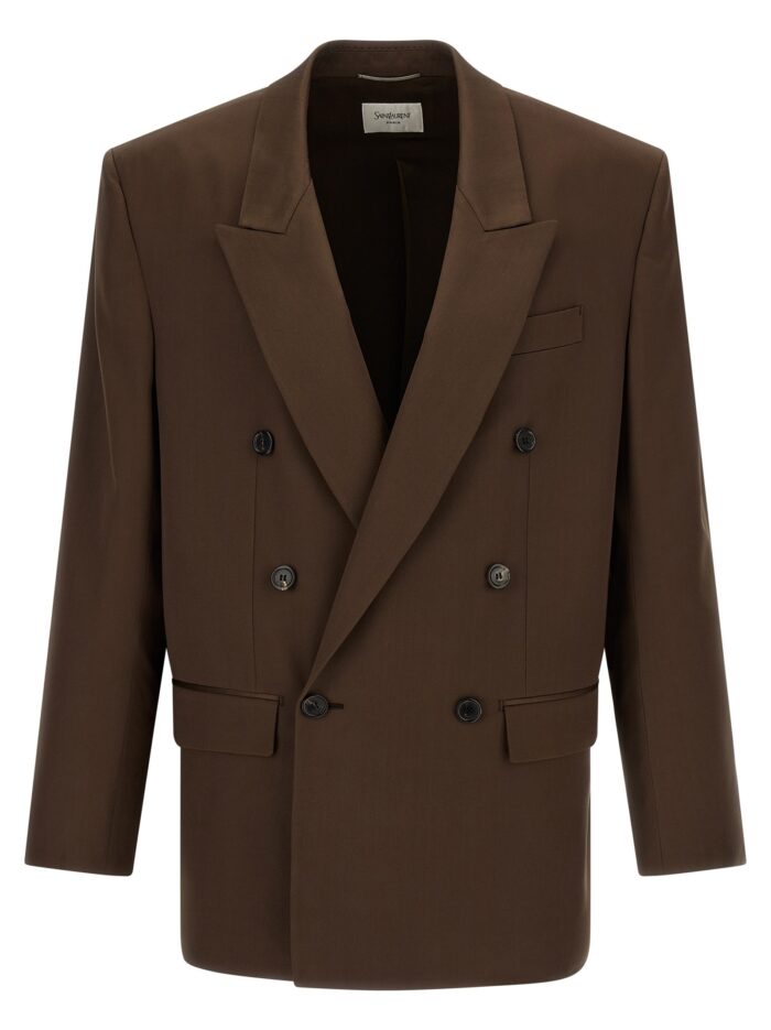 saint laurent satin blazer Saint Laurent Satin Blazer