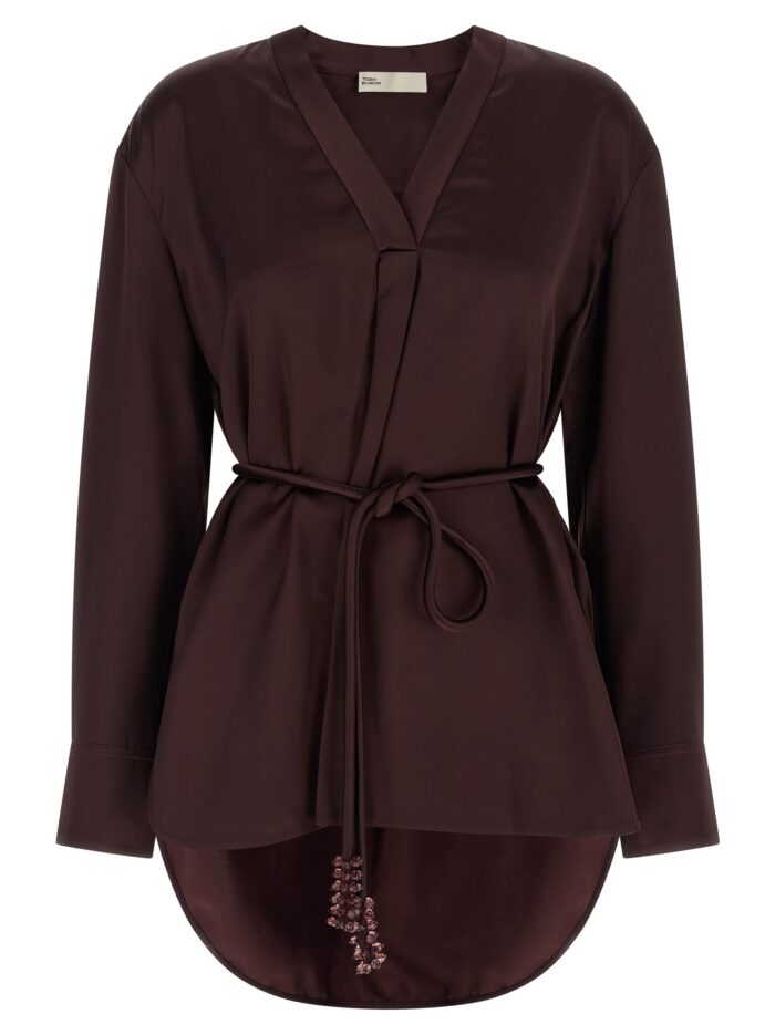 tory burch satin blouse Tory Burch Satin Blouse