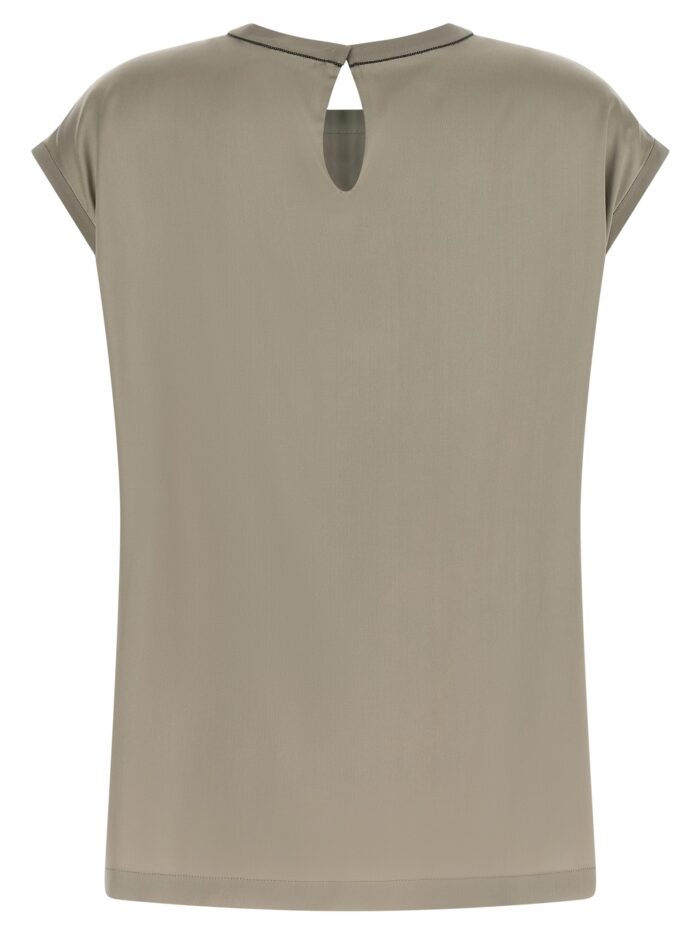 Brunello Cucinelli Satin Blouse