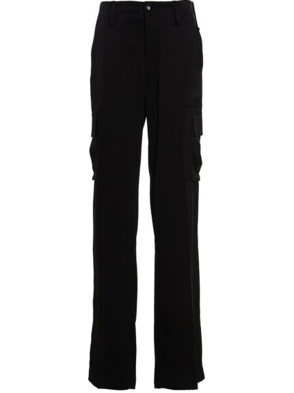 DAVID KOMA Satin Cargo Pants