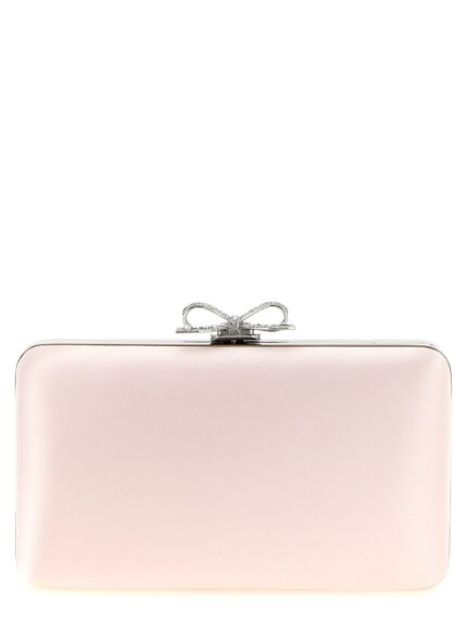 SELF PORTRAIT Satin Clutch