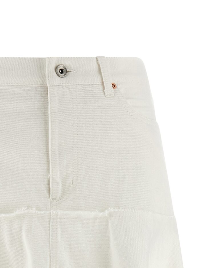 SACAI Satin Denim Skirt