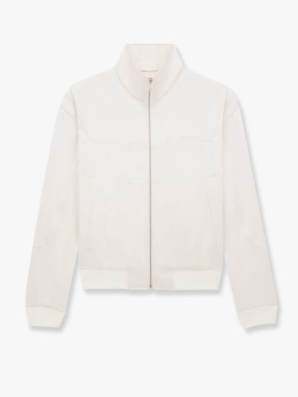 Satin Jacket With Saint Laurent Embroidery