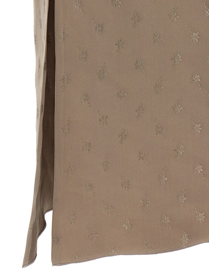 Fendi Satin Midi Dress