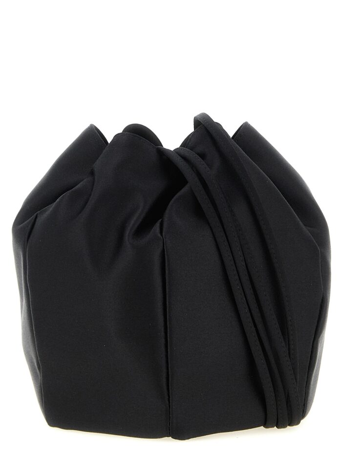 PRADA Satin Mini Bucket Bag