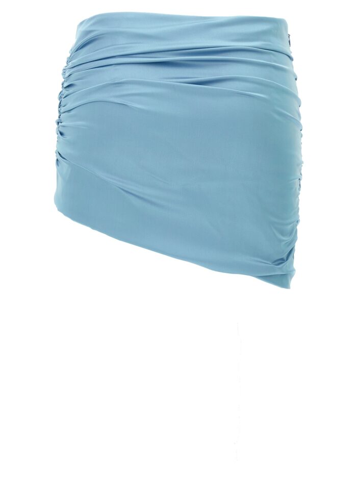 ALESSANDRA RICH Satin Mini Skirt