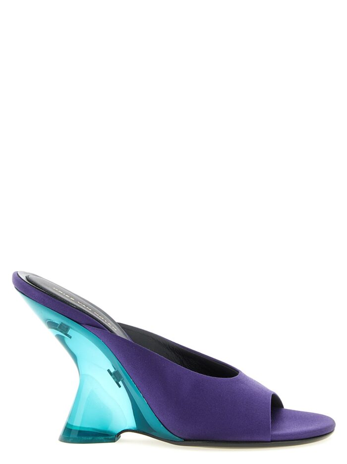 dries van noten satin mules Dries Van Noten Satin Mules