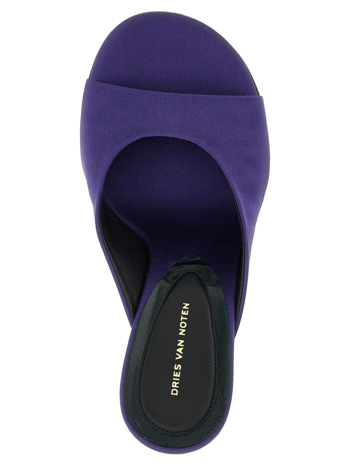 Dries Van Noten Satin Mules