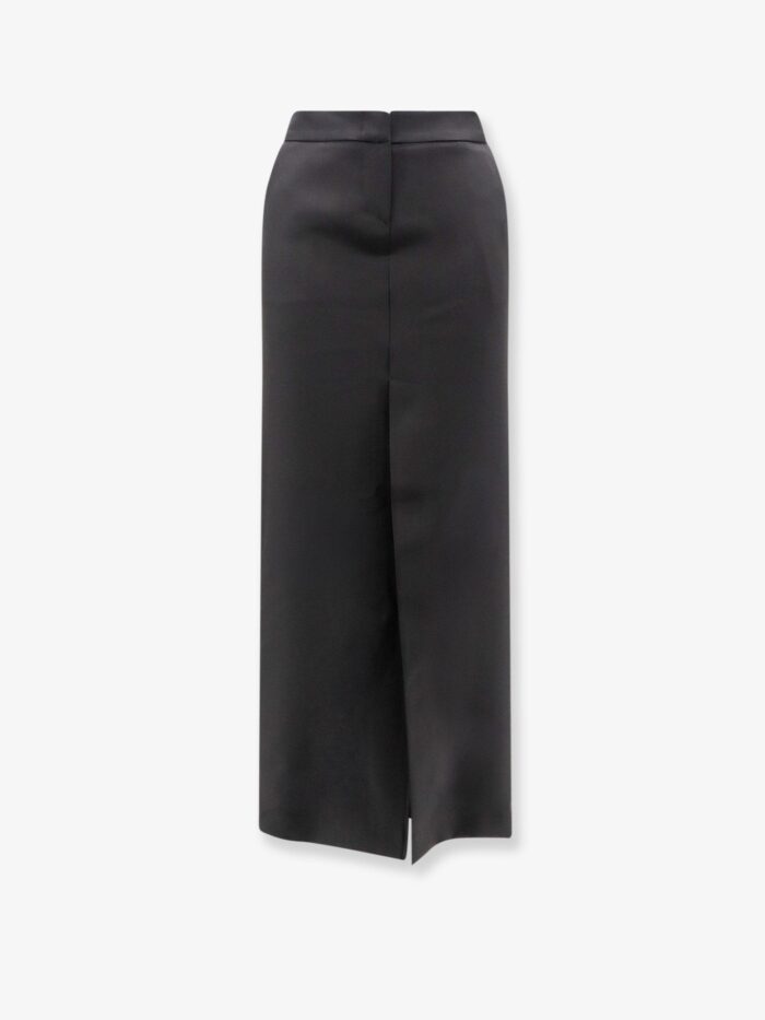 actualee satin pencil skirt Actualee Satin Pencil Skirt