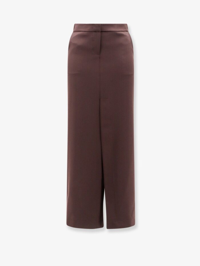 actualee satin pencil skirt Actualee Satin Pencil Skirt