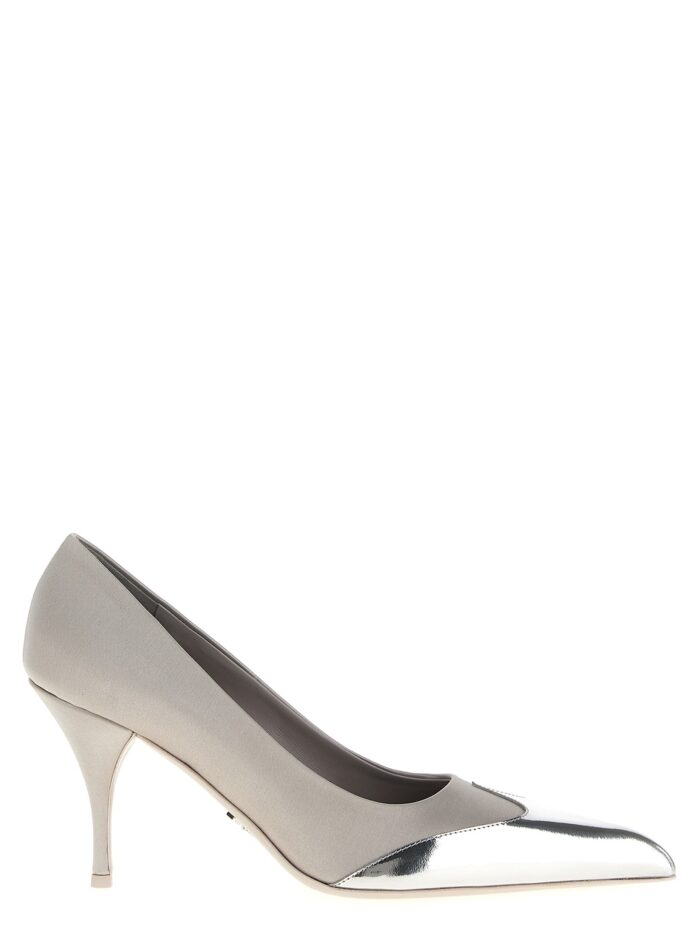 prada satin pumps PRADA Satin Pumps