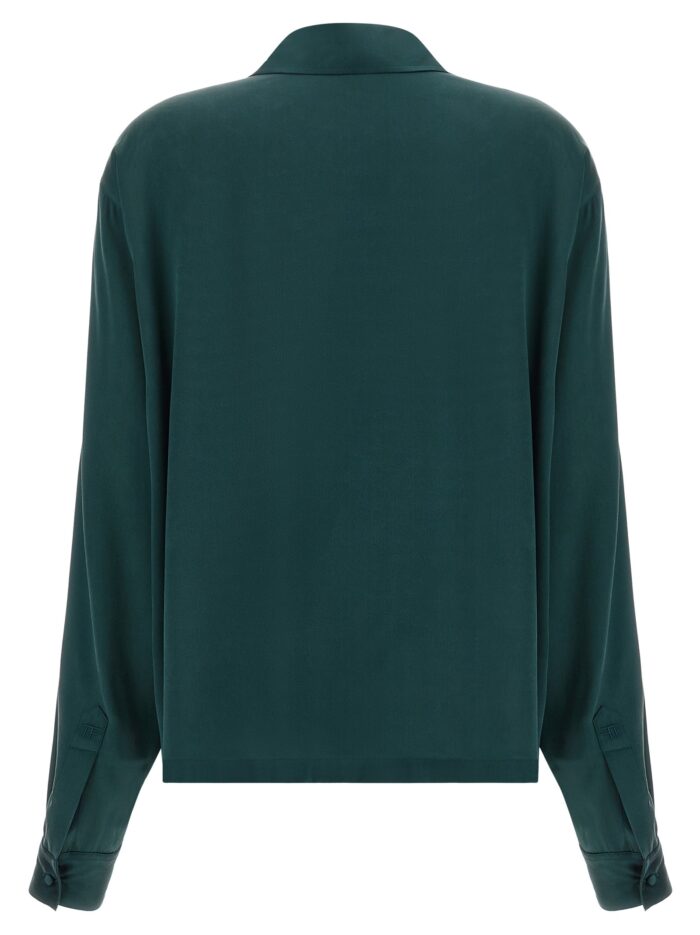 TOM FORD Satin Silk Polo Shirt