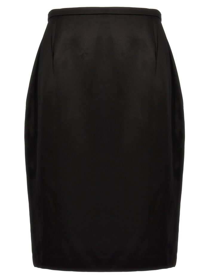 saint laurent satin skirt Saint Laurent Satin Skirt
