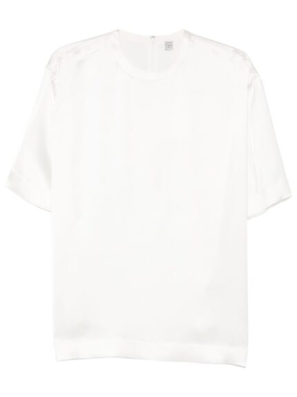 TOTEME SATIN T-SHIRT