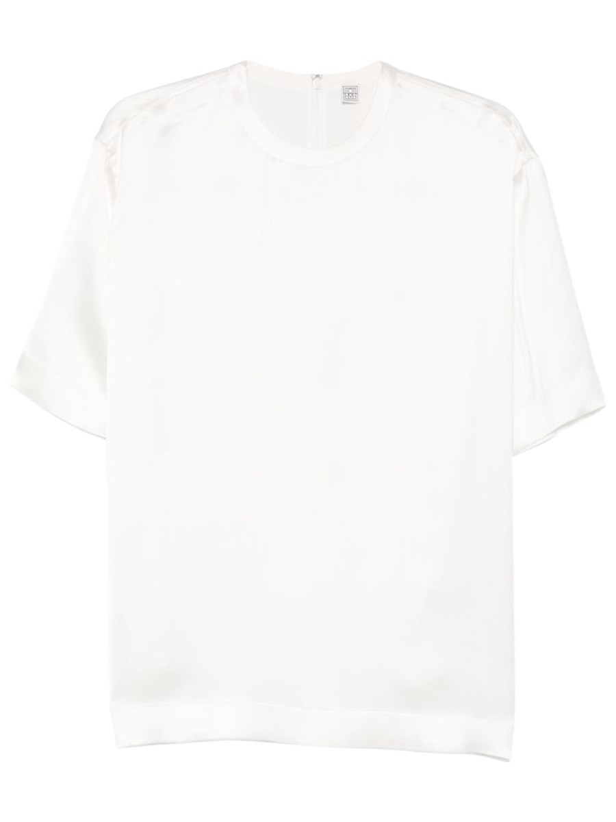 TOTEME SATIN T-SHIRT