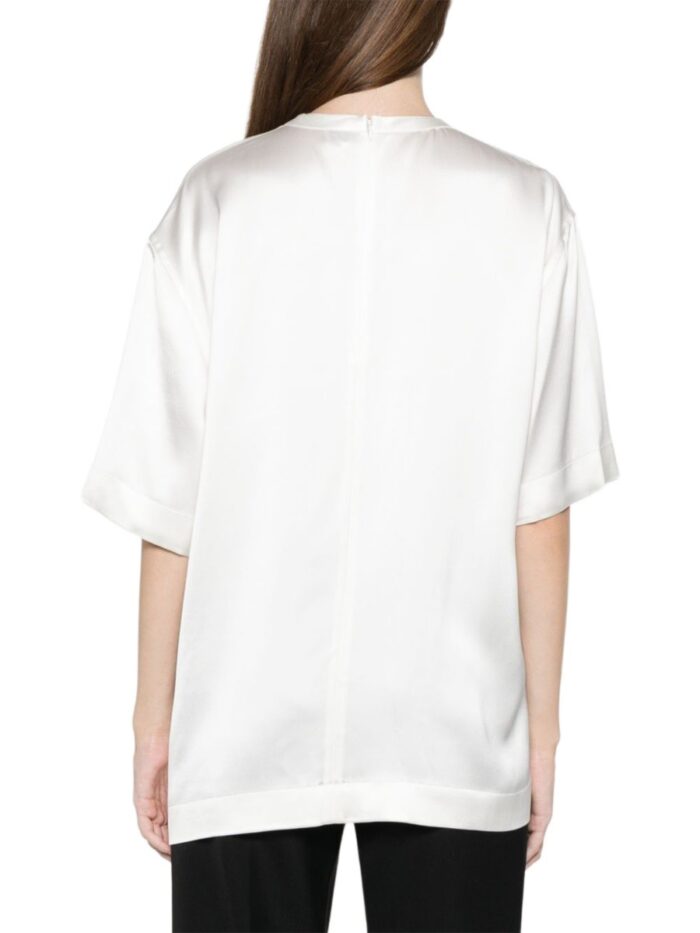 TOTEME SATIN T-SHIRT