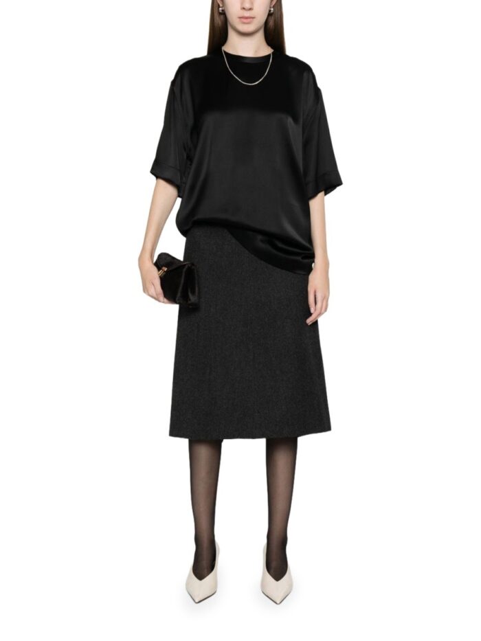 TOTEME SATIN T-SHIRT